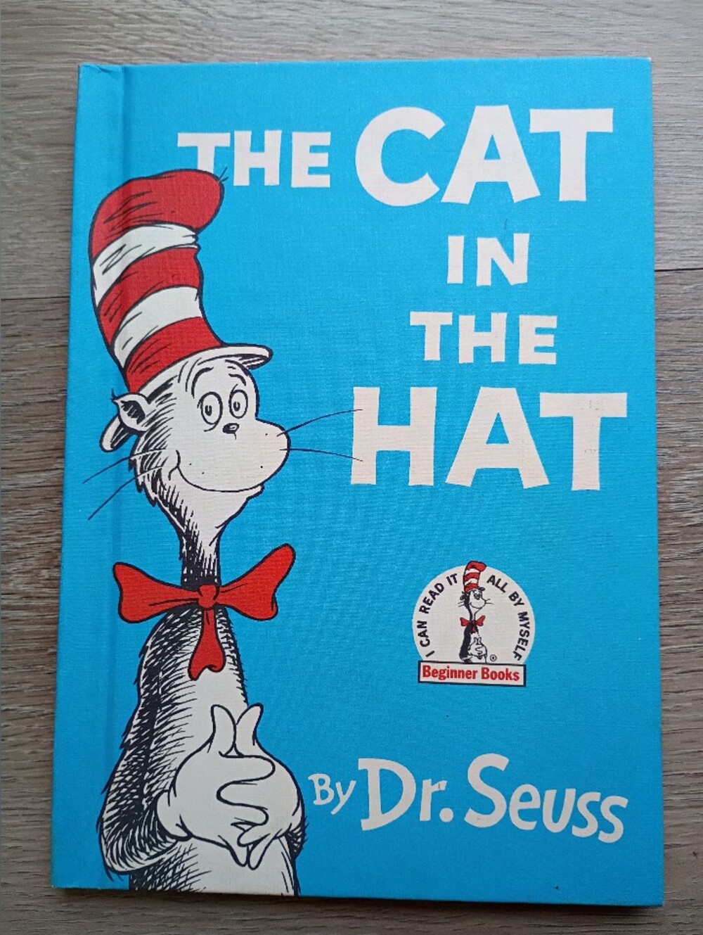 Vintage The Cat In The Hat Hardcover Book by Dr. Seuss Excellent